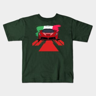 Germany car Flag Italia Kids T-Shirt